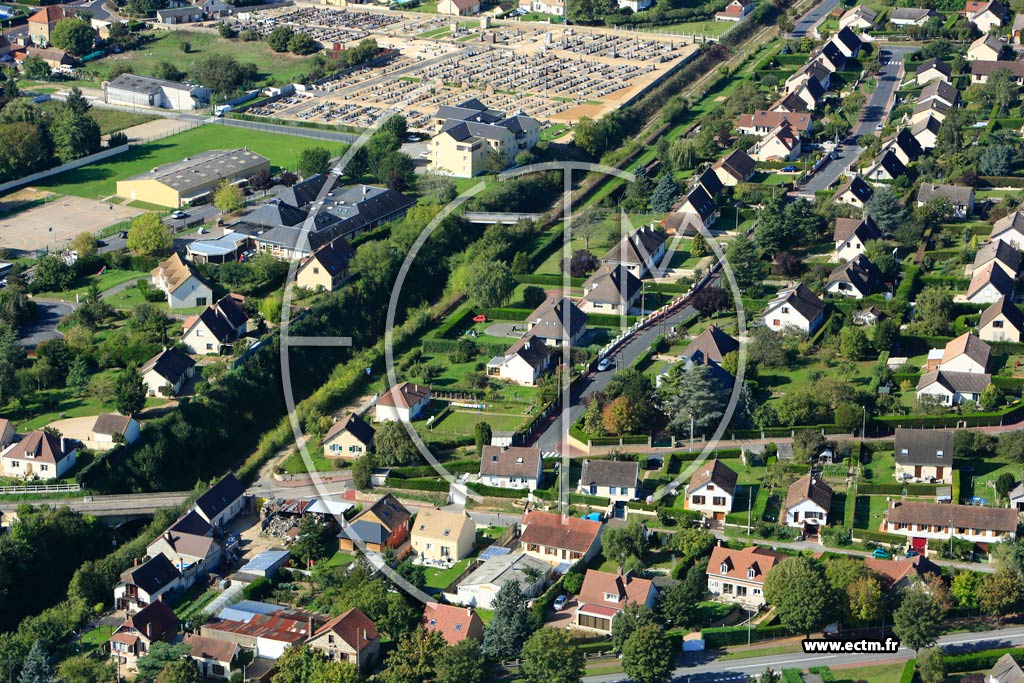 Photo arienne de Pacy-sur-Eure