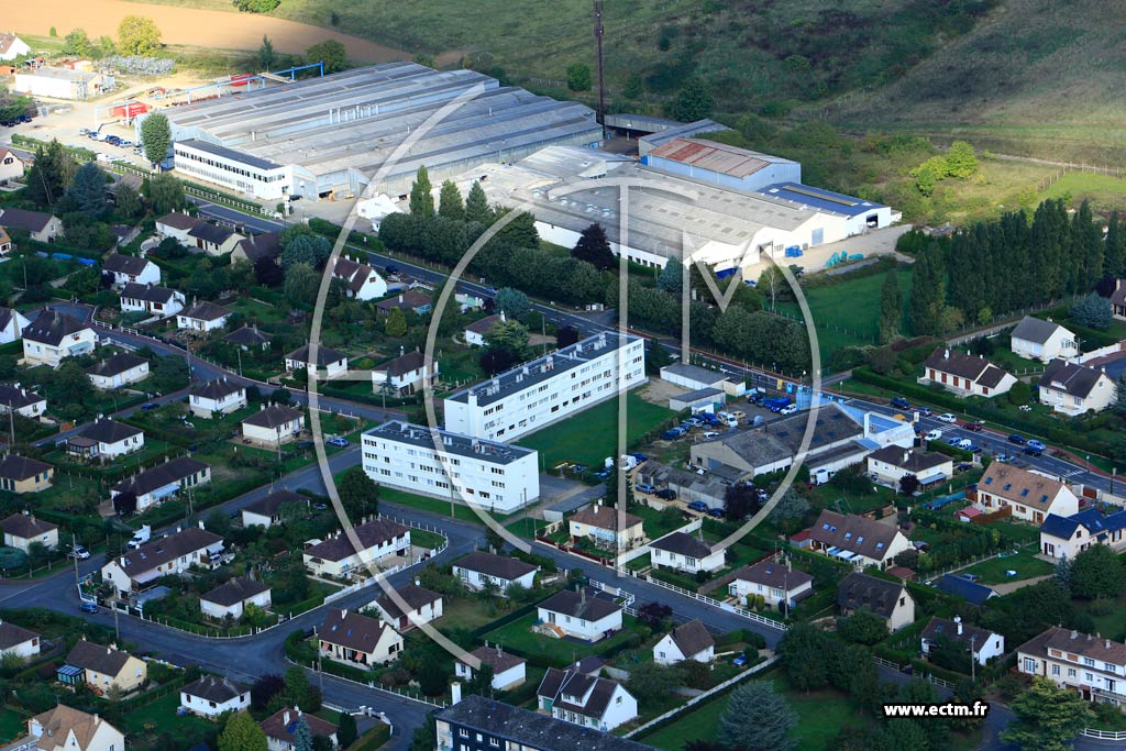 Photo arienne de Pacy-sur-Eure