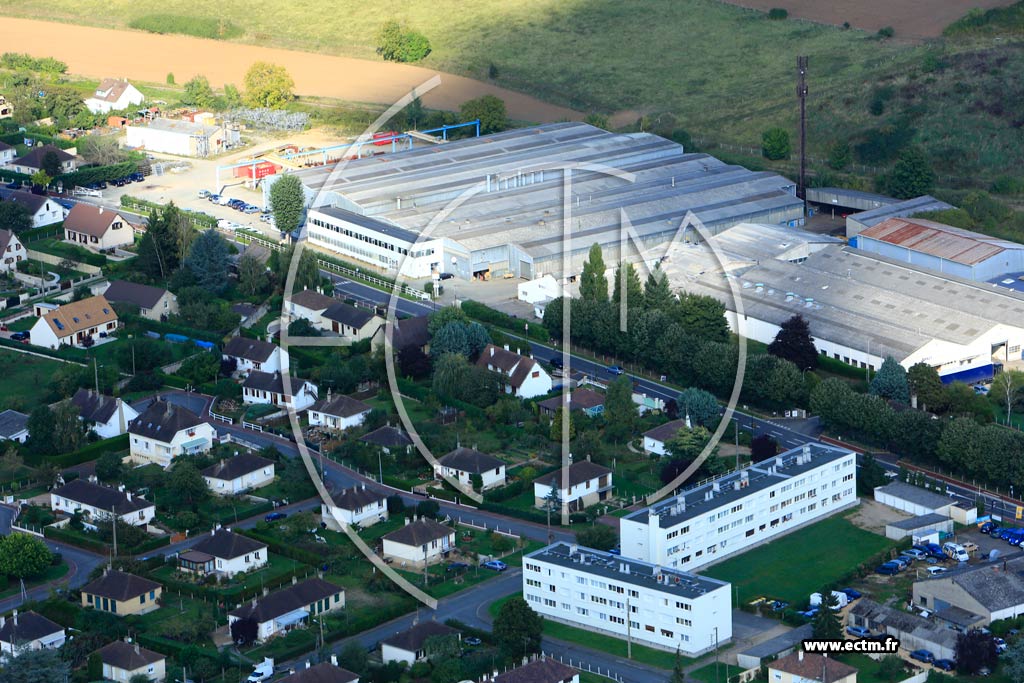 Photo arienne de Pacy-sur-Eure