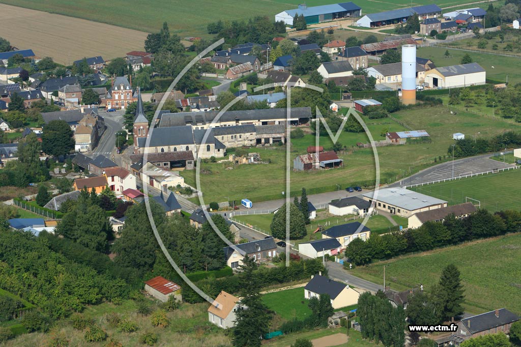 Photo arienne de Quittebeuf