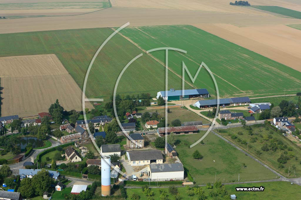 Photo arienne de Quittebeuf