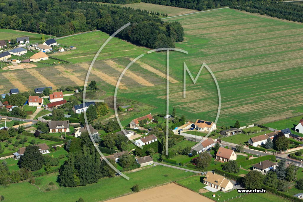 Photo arienne de Sacquenville (Le Mesnil)