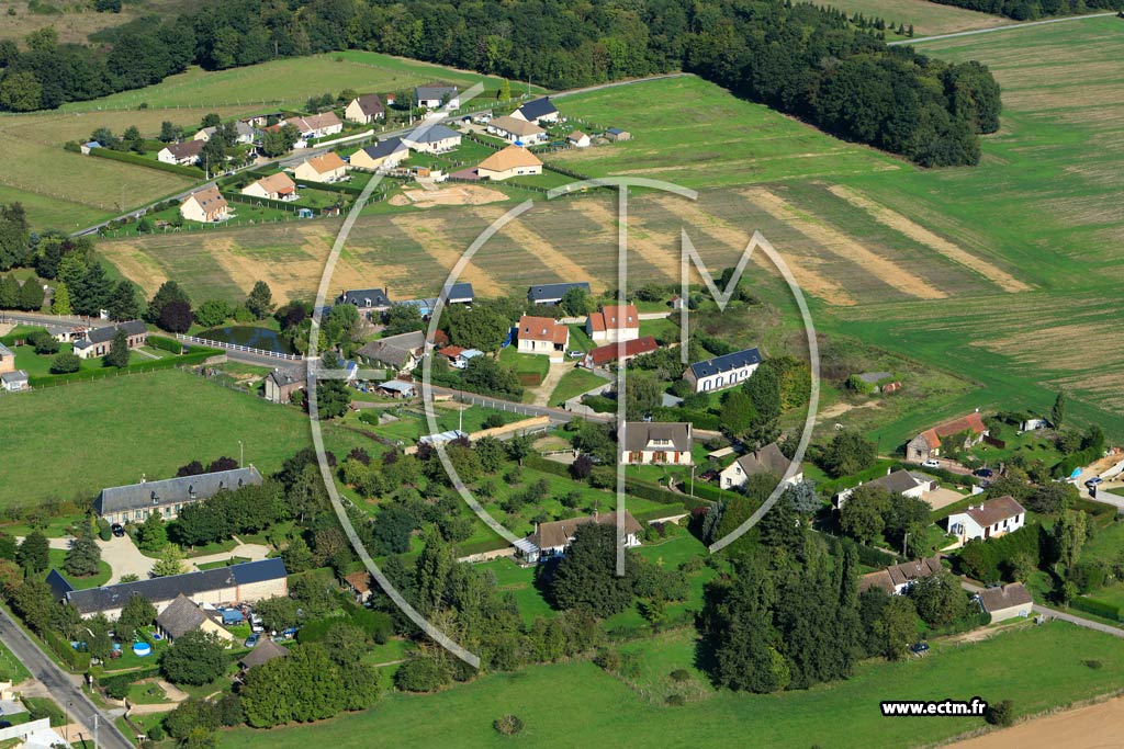 Photo arienne de Sacquenville (Le Mesnil)