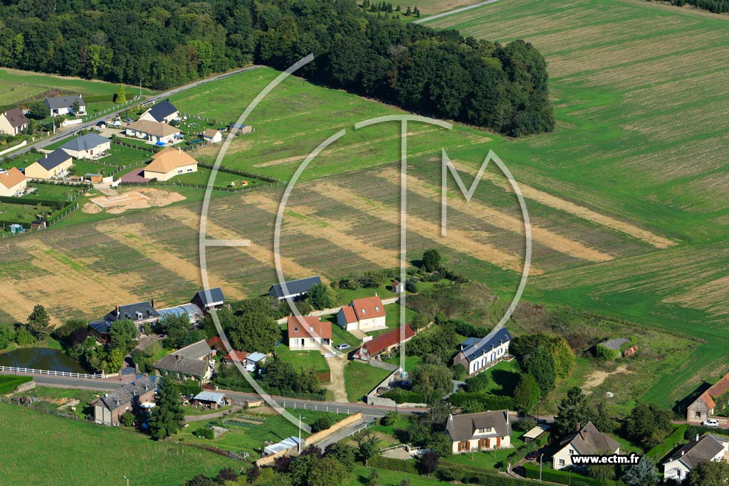 Photo arienne de Sacquenville (Le Mesnil)