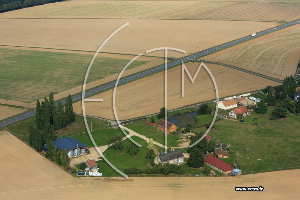 Photo arienne de Saint-Denis-du-Bhlan (Maribert)