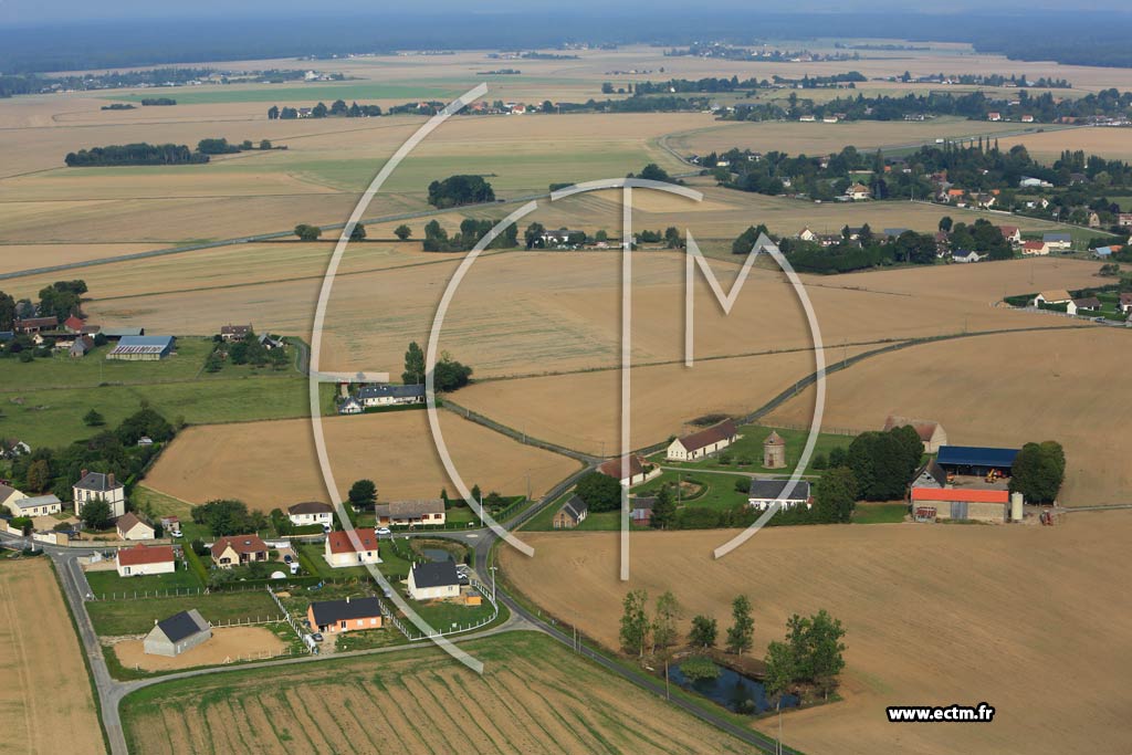 Photo arienne de Saint-Denis-du-Bhlan (Maribert)