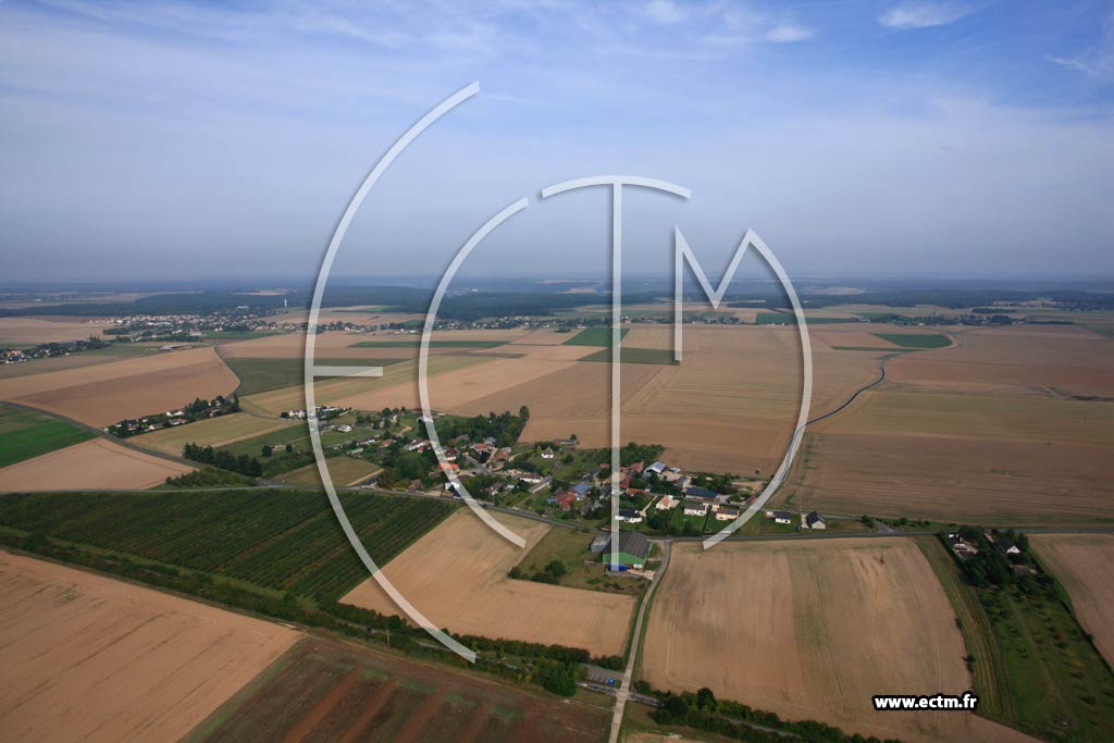 Photo arienne de Saint-Martin-la-Campagne