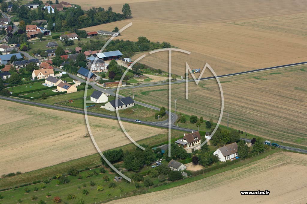 Photo arienne de Saint-Martin-la-Campagne