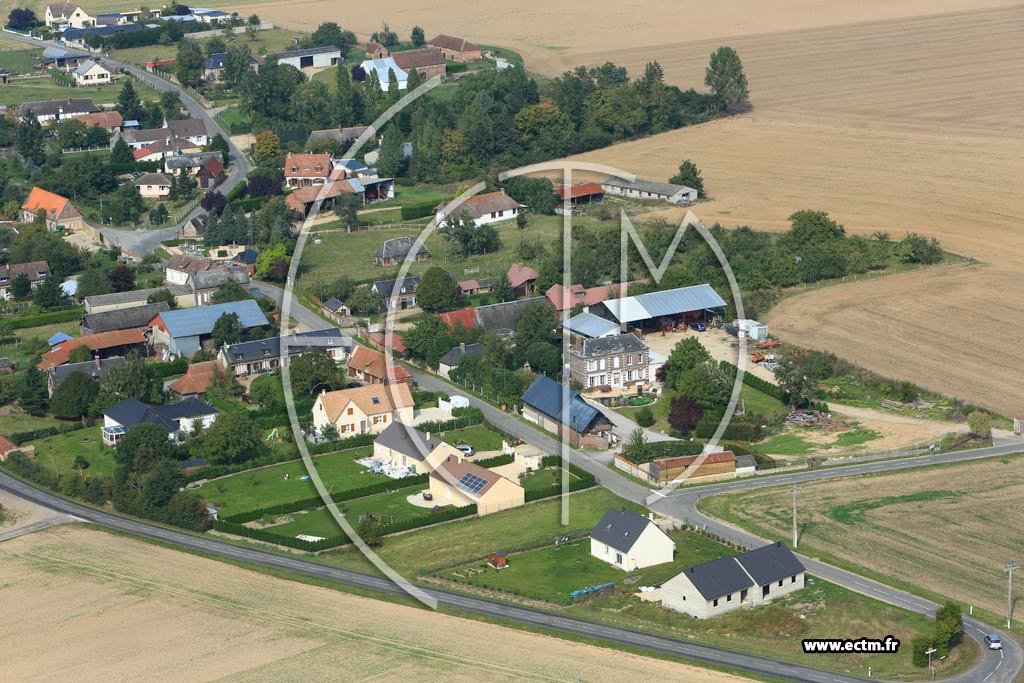 Photo arienne de Saint-Martin-la-Campagne