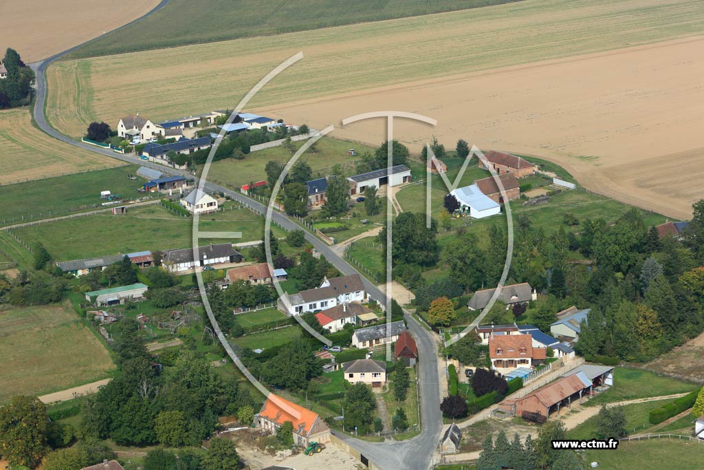 Photo arienne de Saint-Martin-la-Campagne