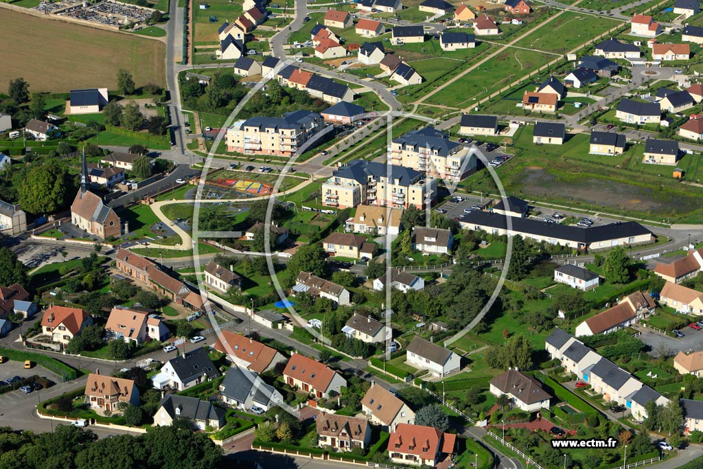 Photo arienne de Saint-Sbastien-de-Morsent (Quartier de la Rue de la Garenne)