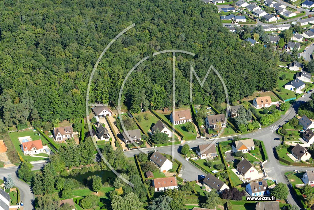 Photo arienne de Saint-Sbastien-de-Morsent (Quartier Rue du Bois Gencelin)