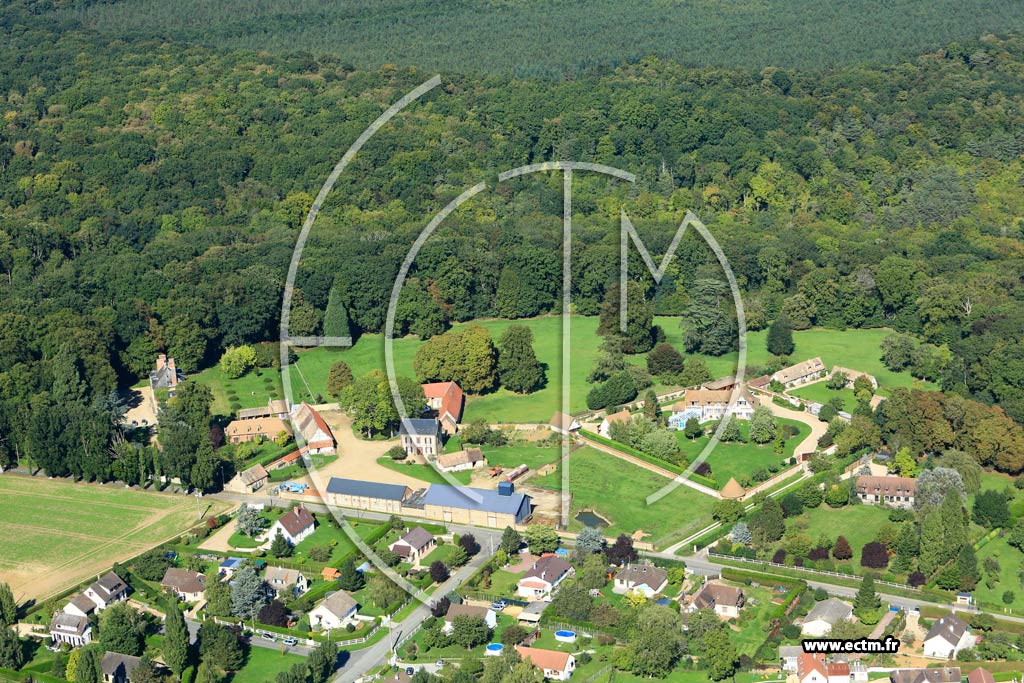Photo arienne de Saint-Vigor (Le Mesnil Anseaume)