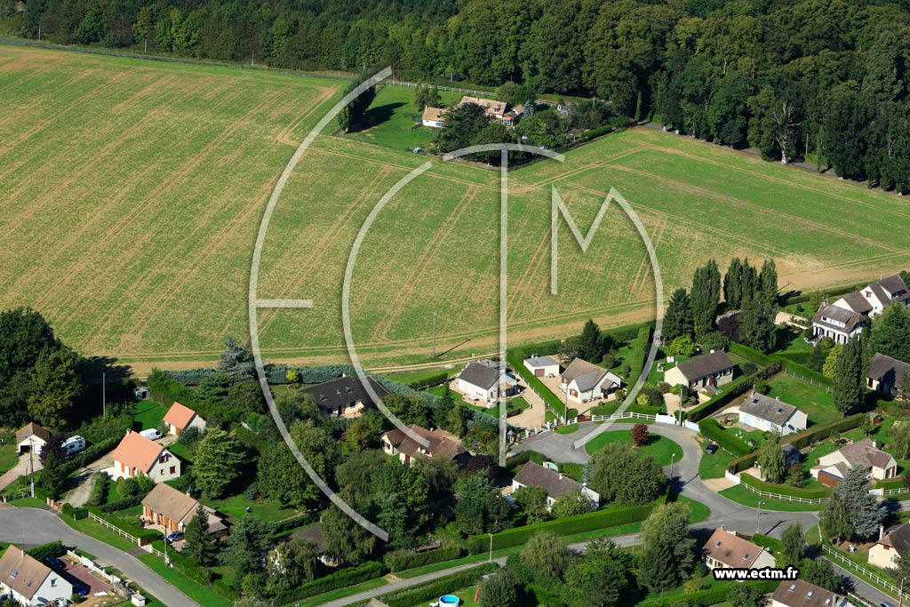 Photo arienne de Saint-Vigor (Le Mesnil Anseaume)