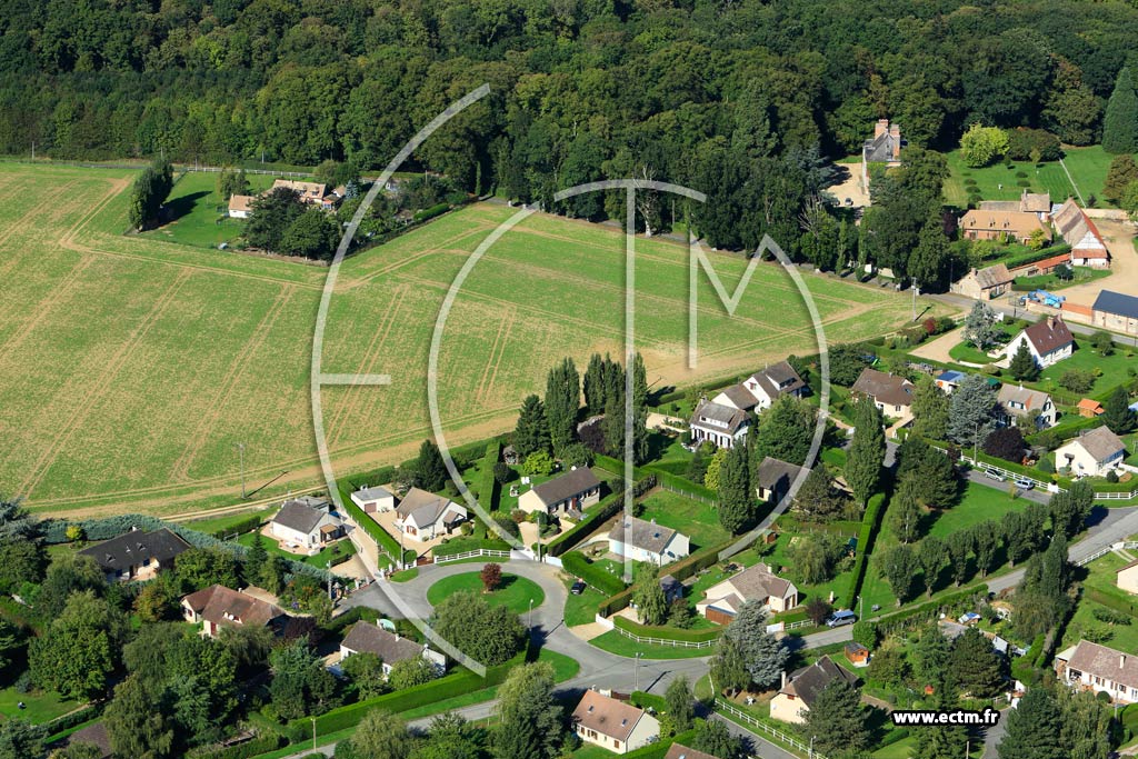 Photo arienne de Saint-Vigor (Le Mesnil Anseaume)