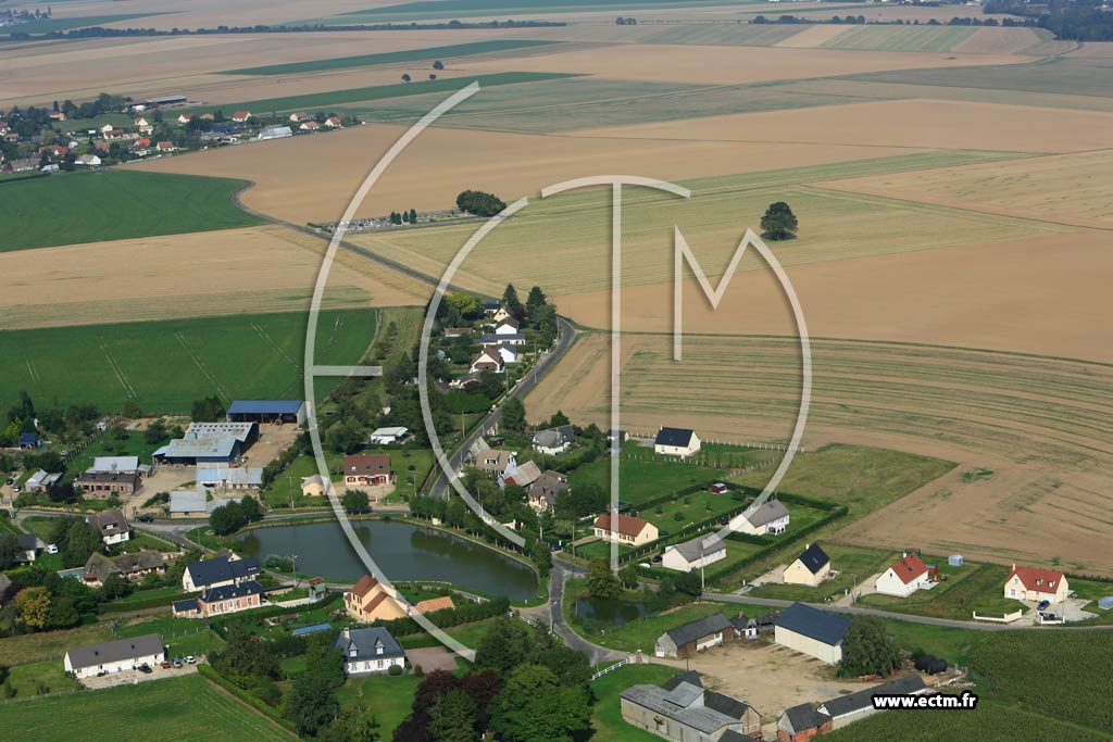 Photo arienne de Sainte-Colombe-la-Commanderie (La Commanderie)