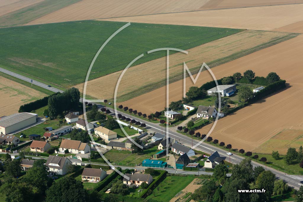 Photo arienne de Sainte-Colombe-la-Commanderie (La Commanderie)