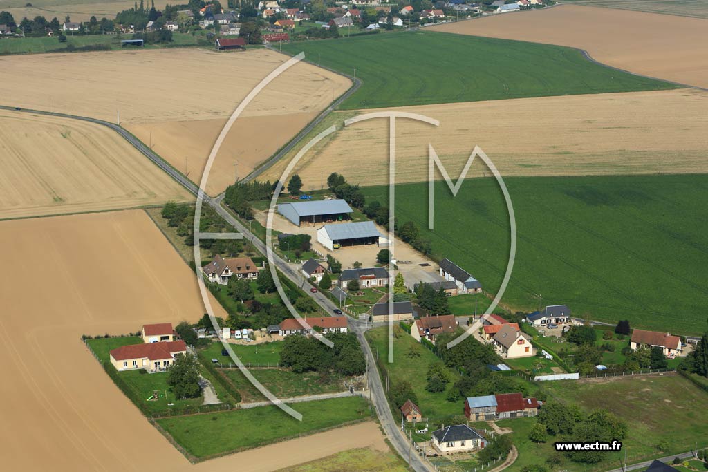 Photo arienne de Sainte-Colombe-la-Commanderie (La Commanderie)