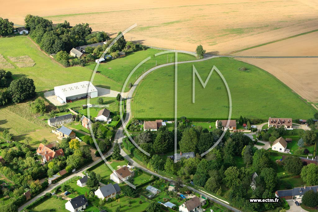 Photo arienne de Sylvains-les-Moulins (La Millerette)