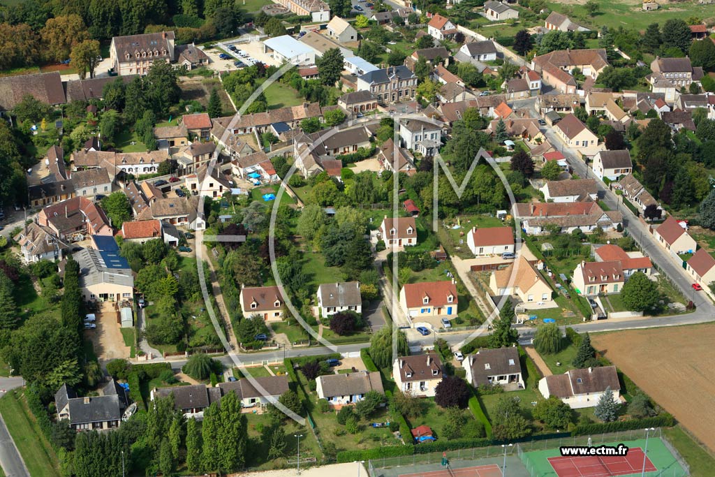 Photo arienne de Abondant