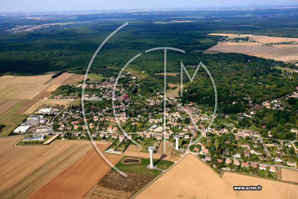 Photo arienne de Abondant (Brissard)