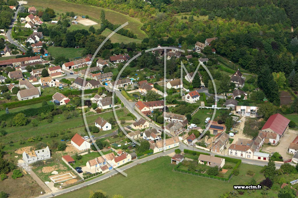 Photo arienne de Abondant (Brissard)