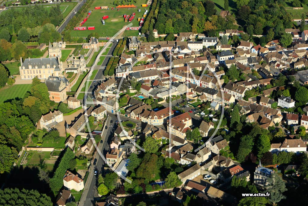 Photo arienne de Anet