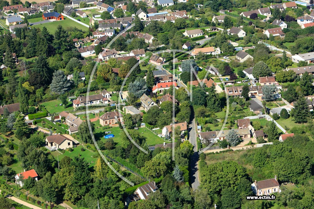 Photo arienne de Bois-le-Roi