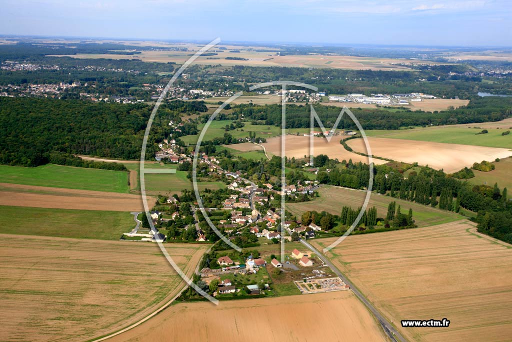 Photo arienne de Boncourt