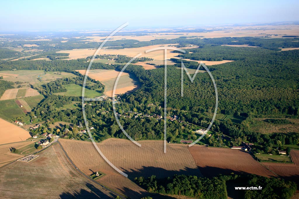Photo arienne de Breux-sur-Avre
