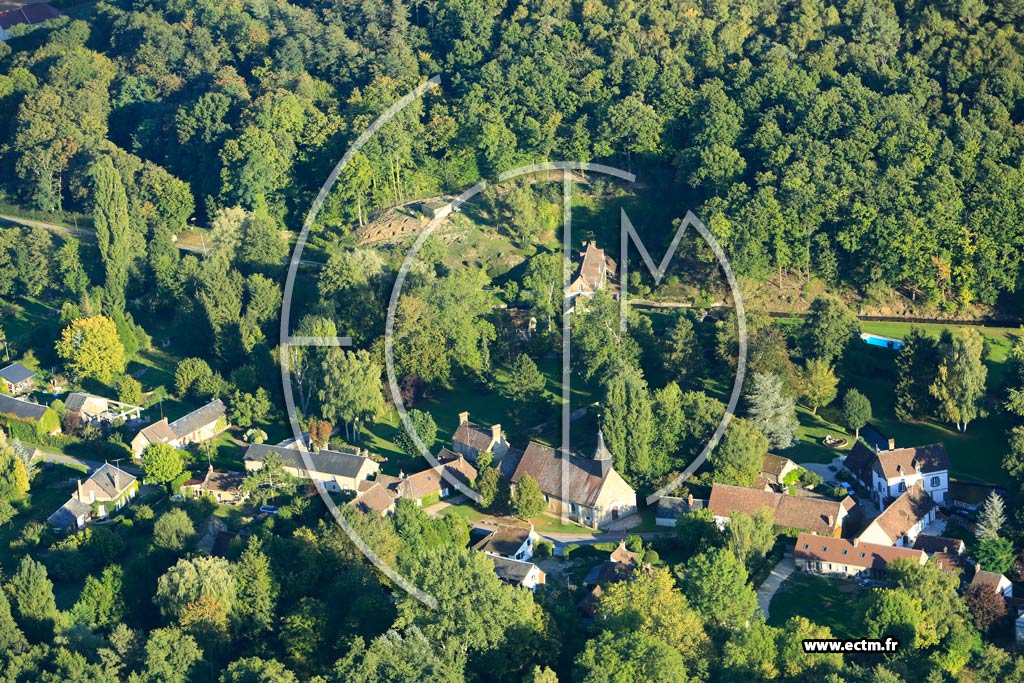 Photo arienne de Breux-sur-Avre