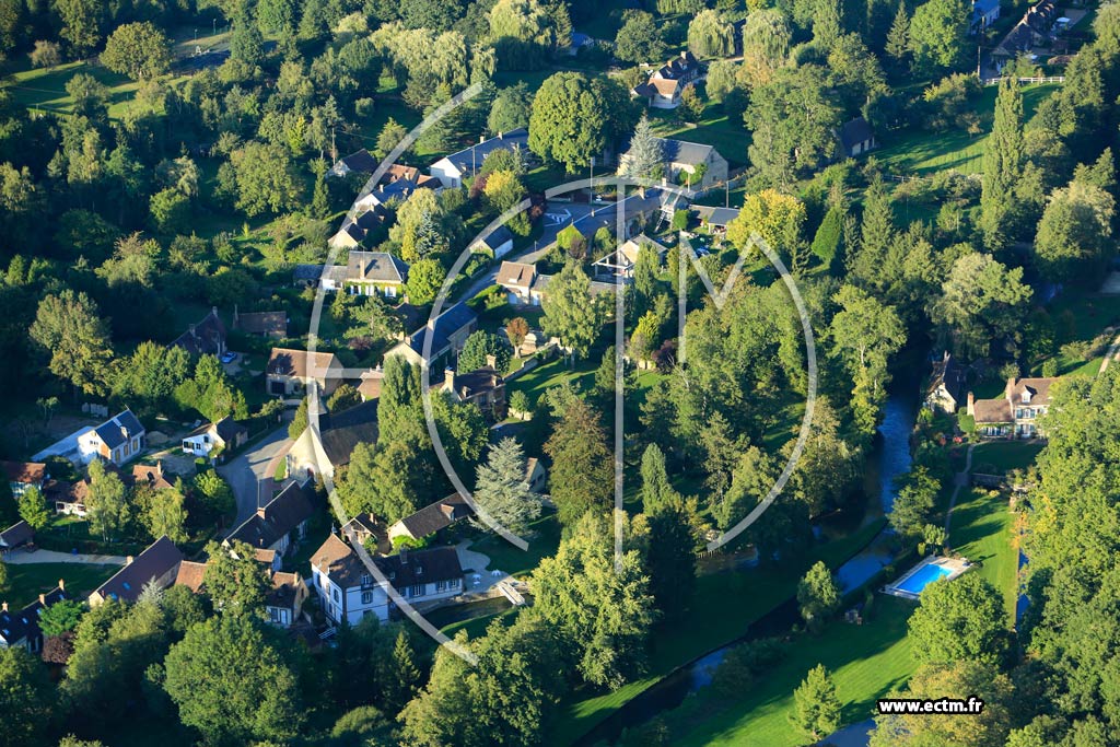 Photo arienne de Breux-sur-Avre