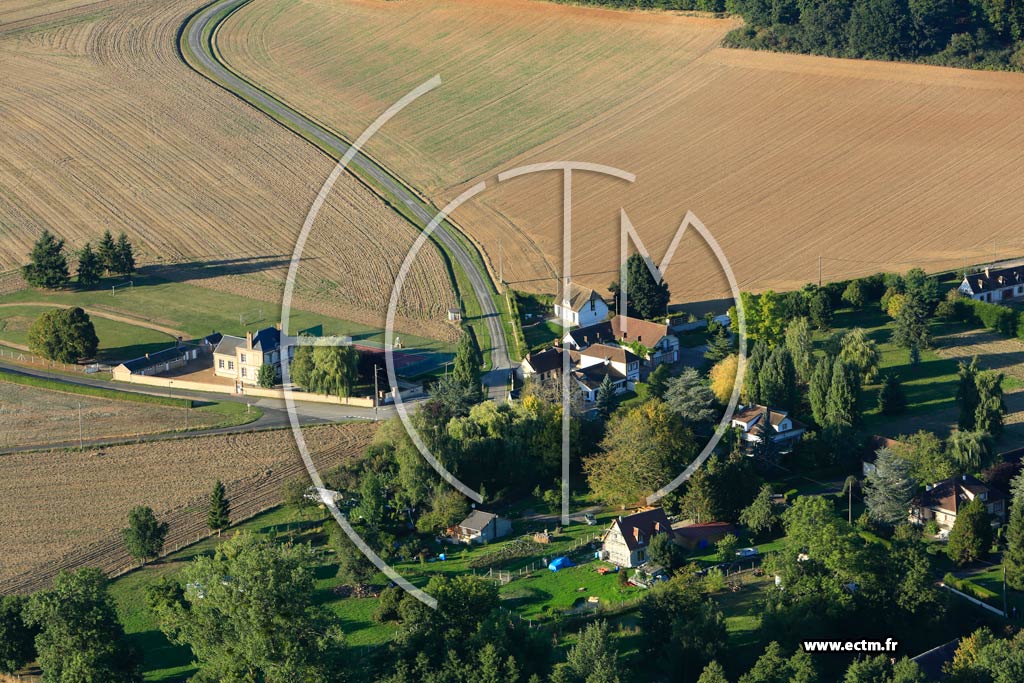 Photo arienne de Breux-sur-Avre