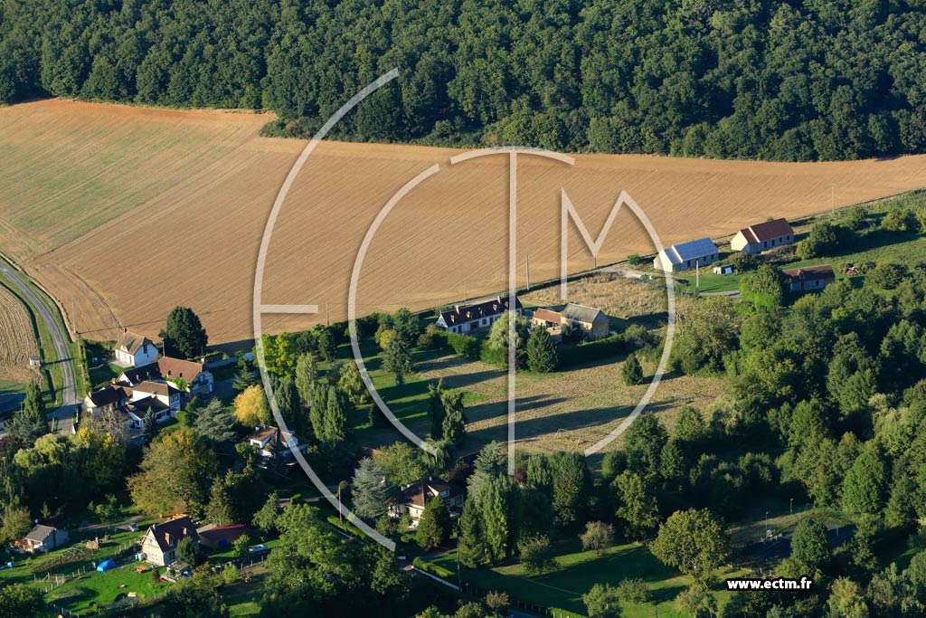 Photo arienne de Breux-sur-Avre