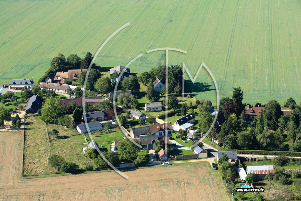 Photo arienne de Buis-sur-Damville (Bires)