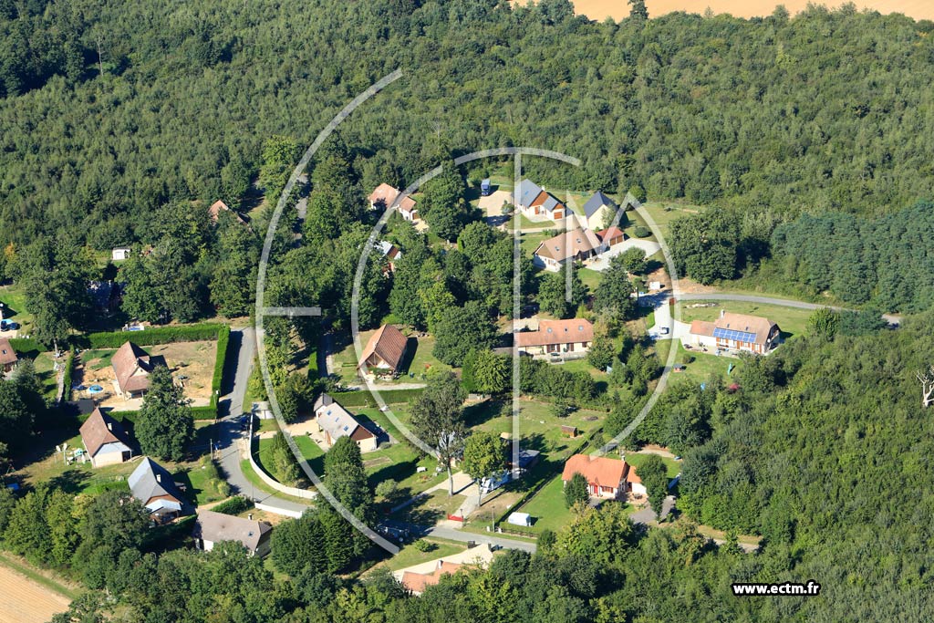 Photo arienne de Buis-sur-Damville (Le Parc)