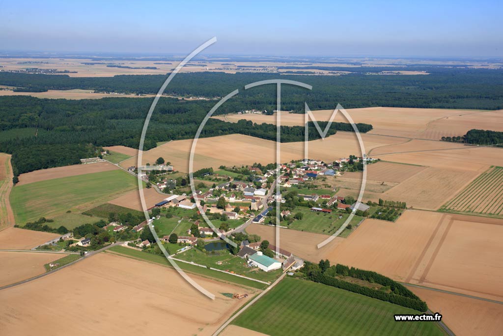 Photo arienne de Champigny-la-Futelaye