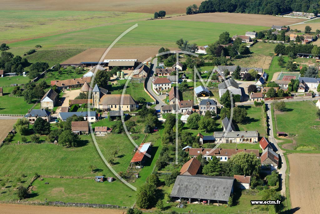 Photo arienne de Champigny-la-Futelaye