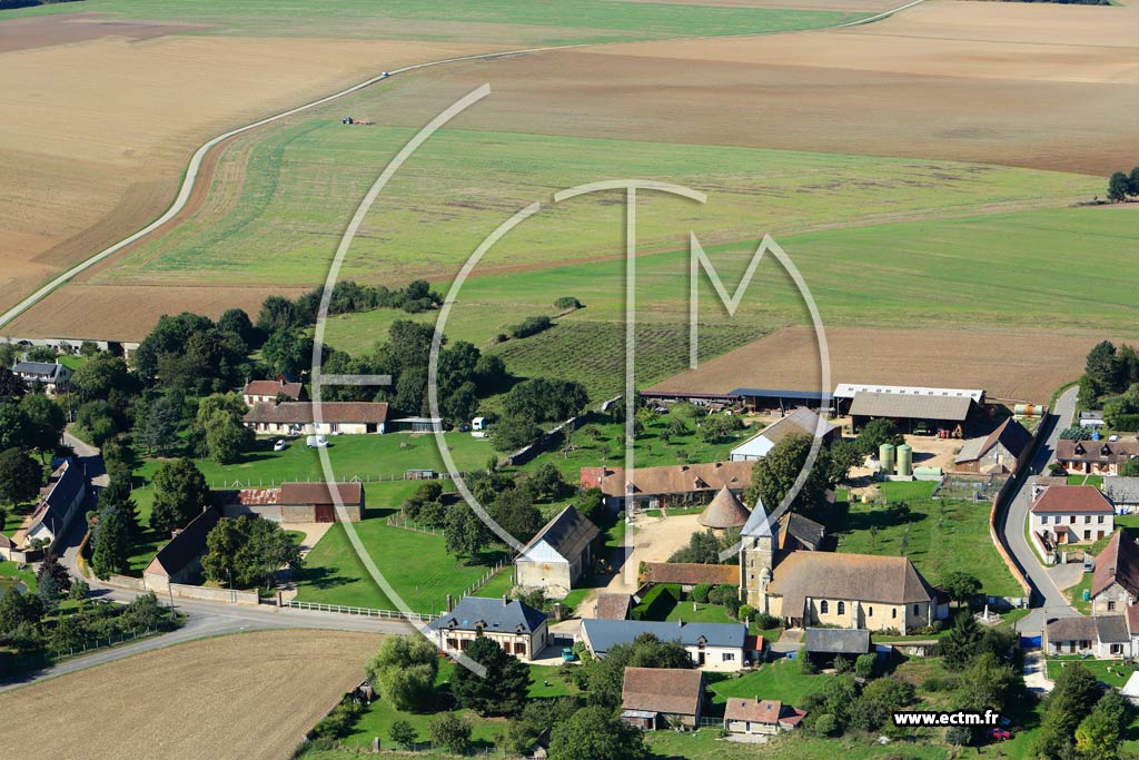 Photo arienne de Champigny-la-Futelaye