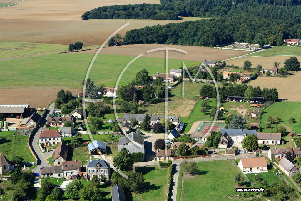 Photo arienne de Champigny-la-Futelaye