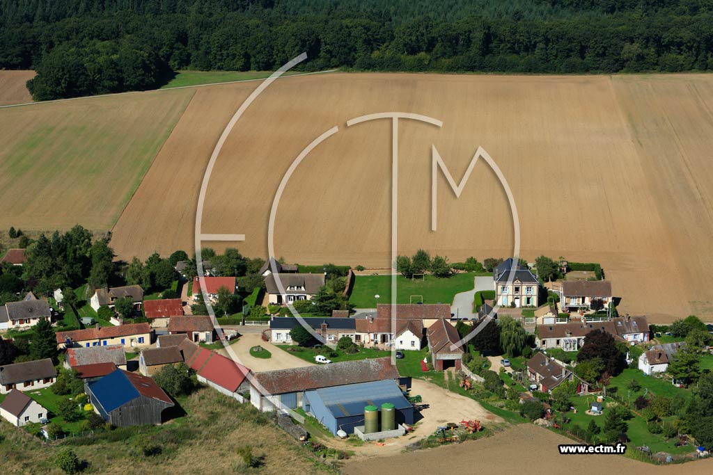 Photo arienne de Champigny-la-Futelaye