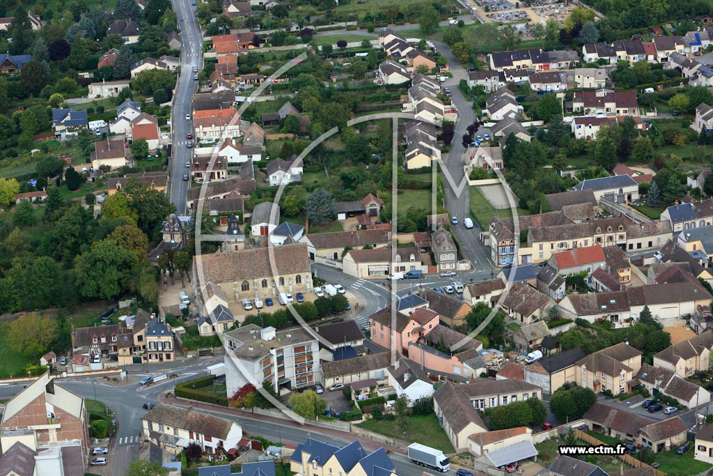 Photo arienne de Cherisy