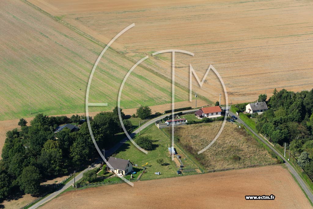 Photo arienne de Chtaincourt (Herville)
