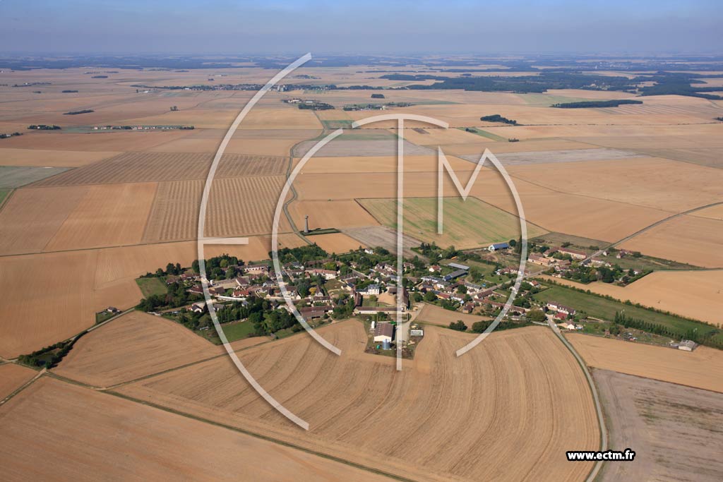 Photo arienne de Chtaincourt (Neuville les Bois)