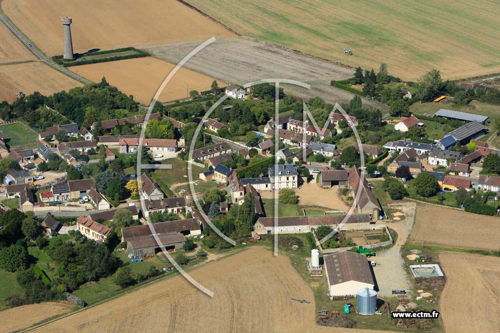 Photo arienne de Chtaincourt (Neuville les Bois)