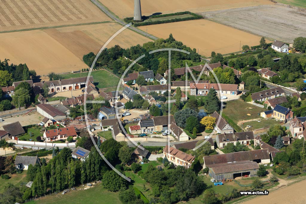 Photo arienne de Chtaincourt (Neuville les Bois)