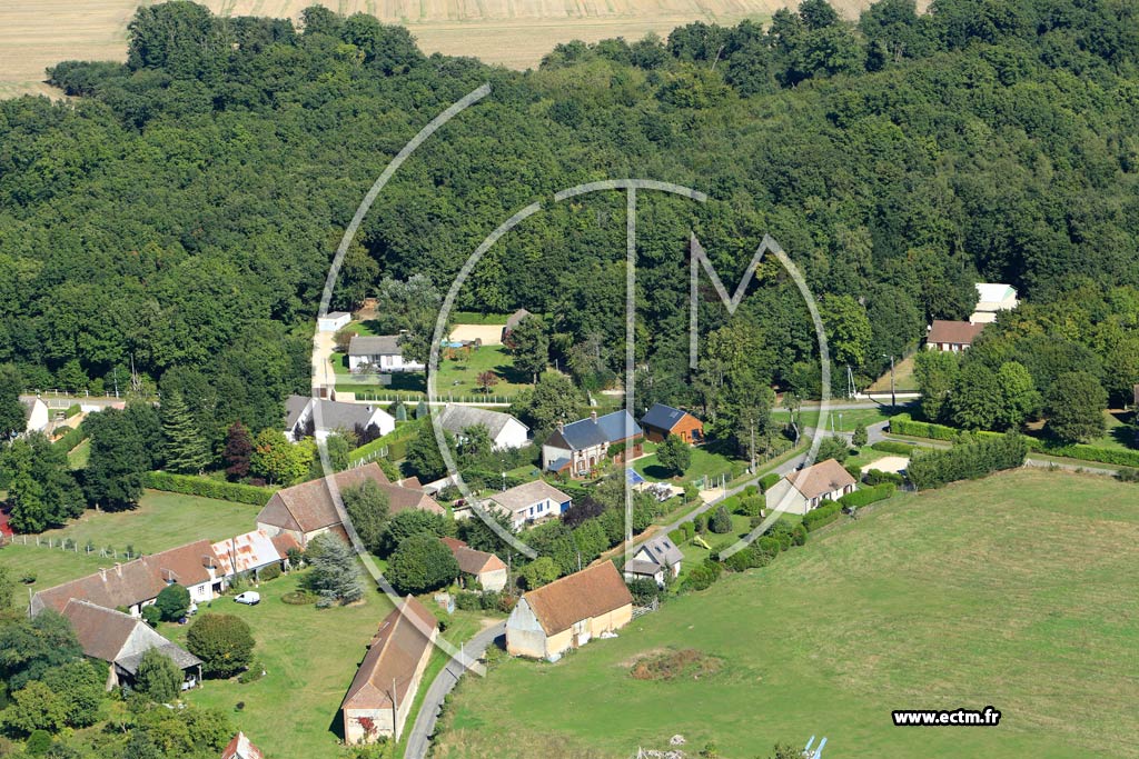 Photo arienne de Courdemanche (La Valle)