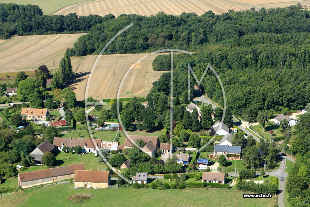 Photo arienne de Courdemanche (La Valle)
