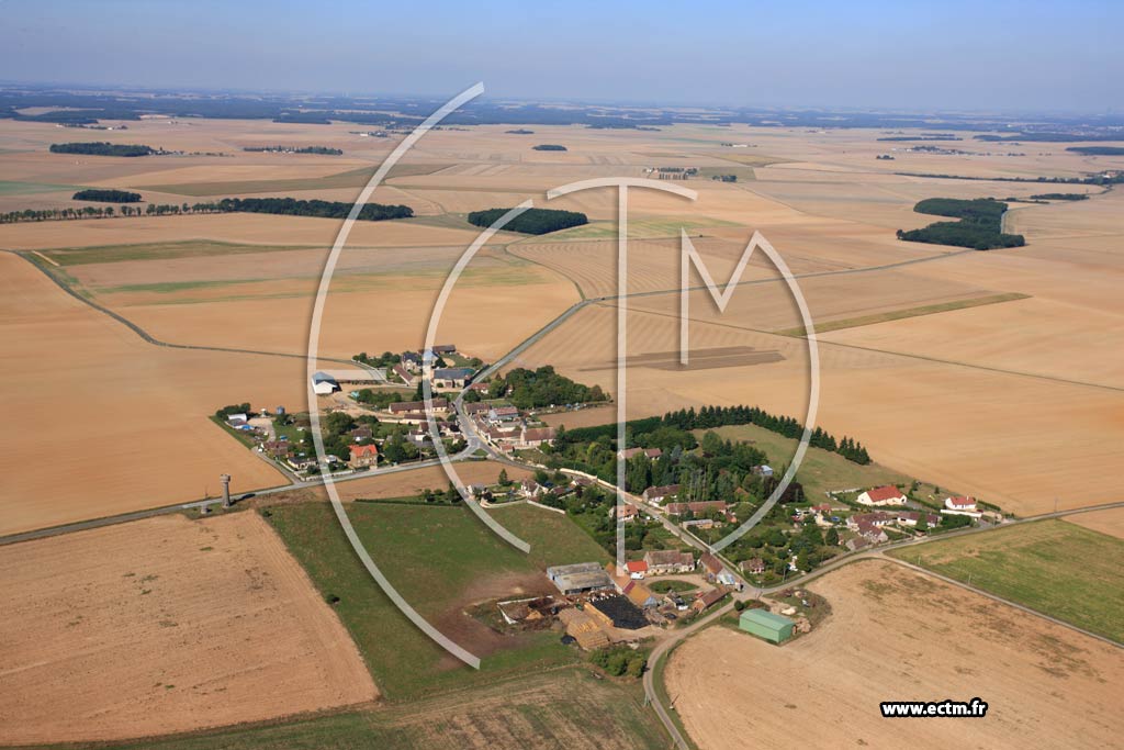 Photo arienne de Crucey-Villages (Mainterne)