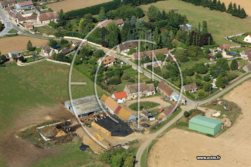 Photo arienne de Crucey-Villages (Mainterne)